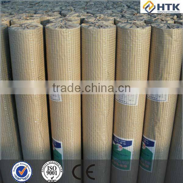 Plastic coated welded wire mesh