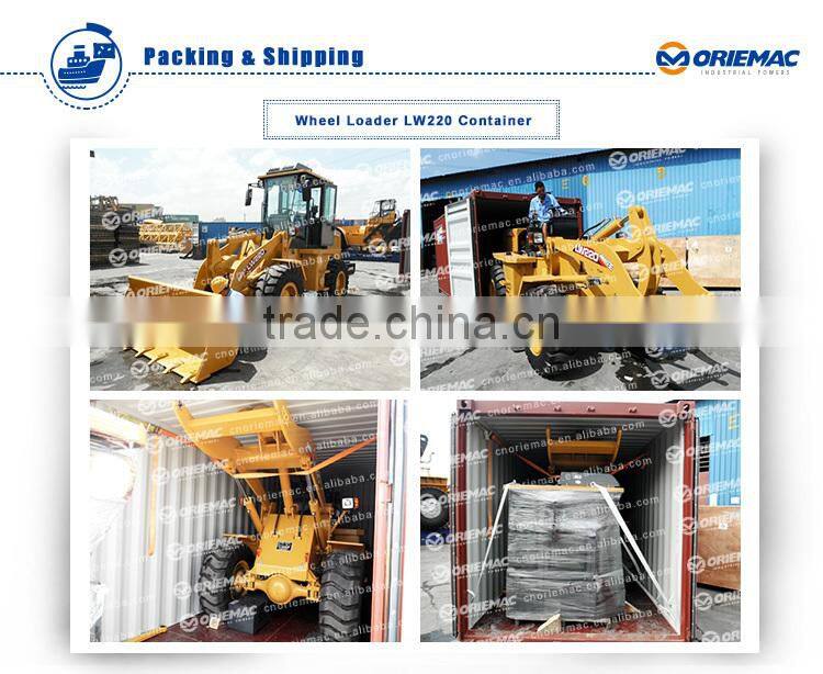Qingzhou FUHAO ZL10 mini wheel loader with 0.8m3 digger