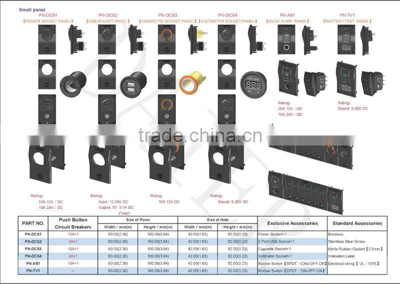 Car/Motorcycle 12V Power Digital Panel Voltmeter Socket