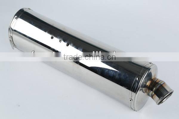 For SUZUKI GSF1200 BANDIT 2004-2005 SM Motorcycle Exhaust Pipe LASER Duo-Tech slip-on muffler + cat.