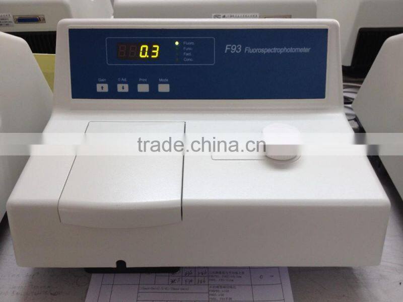 lab equipment of cheap fluorospectrophotometer