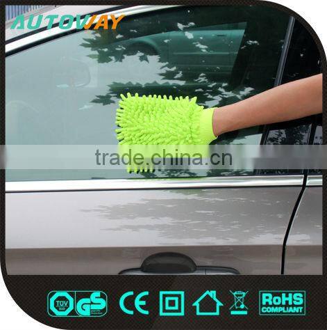 car cleaning chenille microfiber gloves