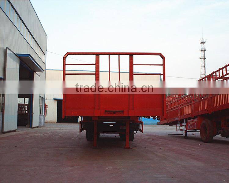 High quailty Sinotruk side wall semi trailer / transport horse truck trailers for sale