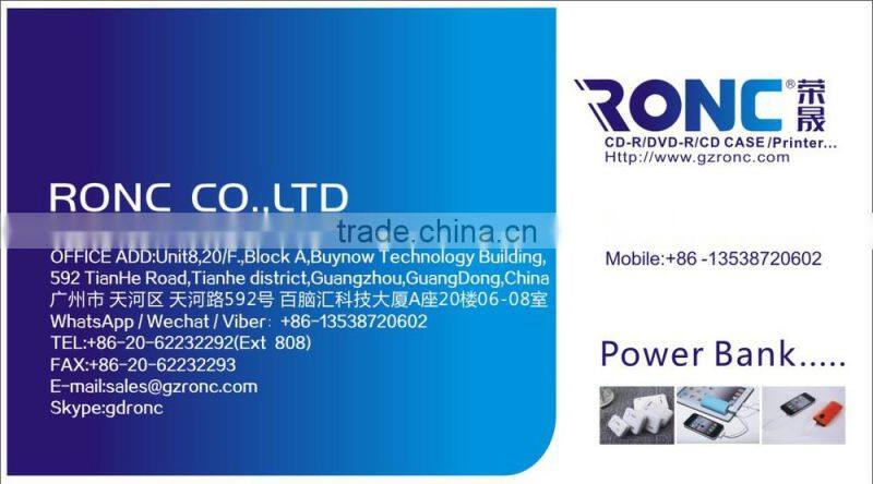 RONC CD DVD Factory Whoesale 50 Spindle 25GB Printable Blu ray Disc 6X