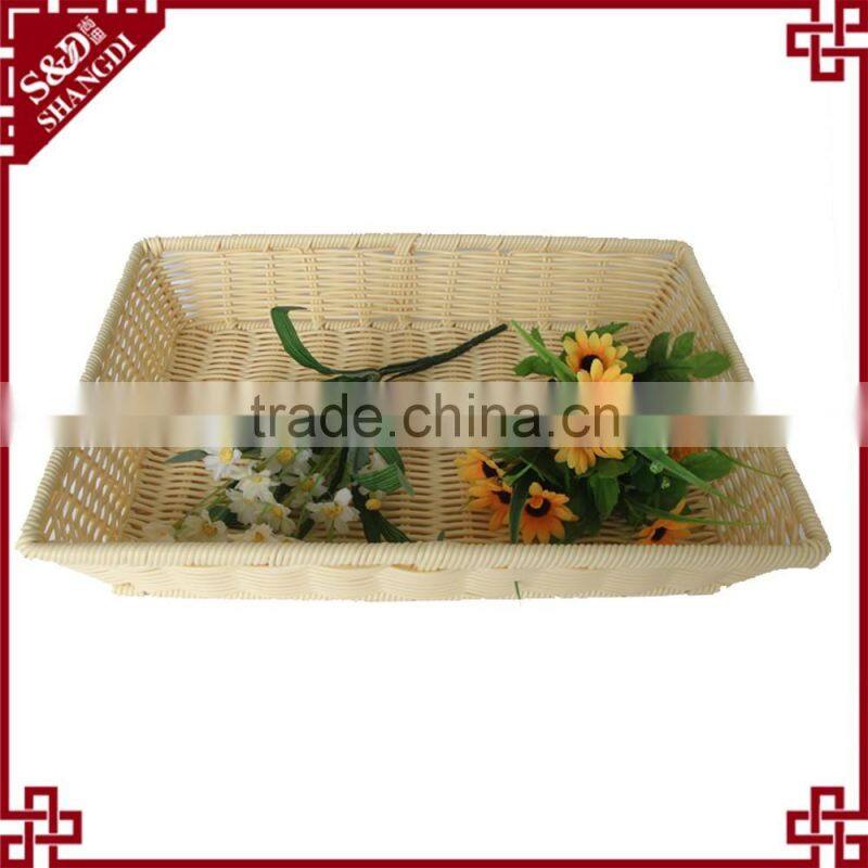 100% hand weaved market fruit and vegetable display basket