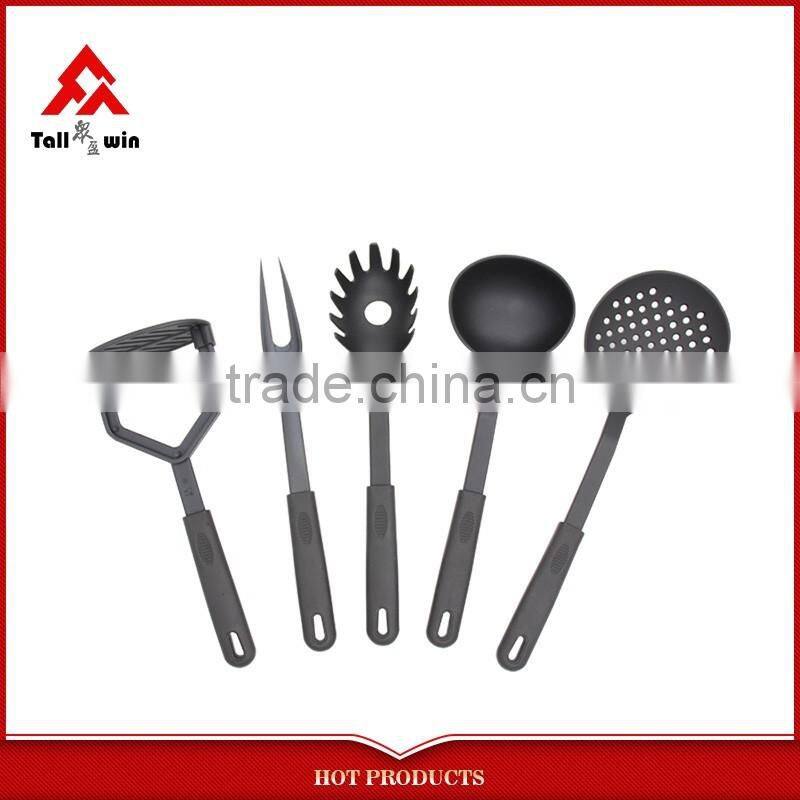 6-pieces silicone kitchen utensils wooden kitchen utensils silicone wooden kitchen tool set