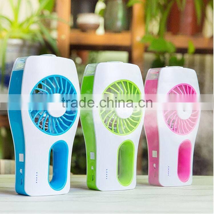 Wholesale custom made handheld USB mini misting fan with personal cooling humidifier, suitable for home office and travel