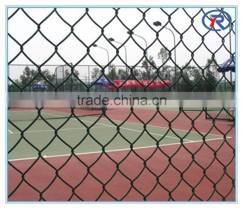 alibaba china supplier Cheap wholesale galvanized used decorative chain link fence for sale