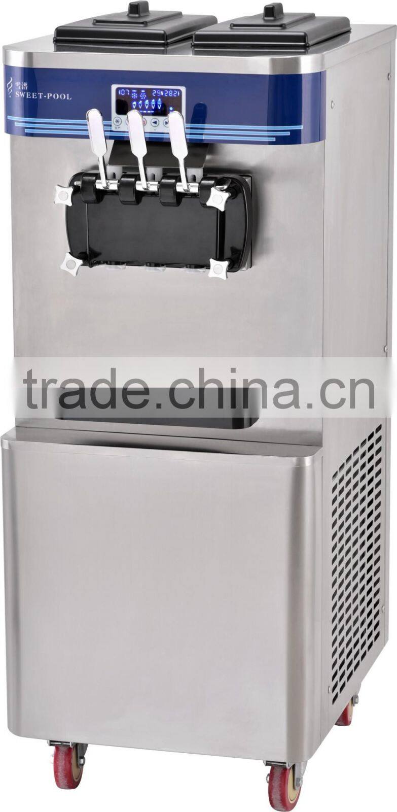 hot sale fried ice cream machine,ice cream vending machine,soft ice cream machine