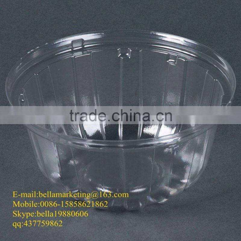 Clear High Dome Lid for ice cream, parfaits, fruit salads, sundaes