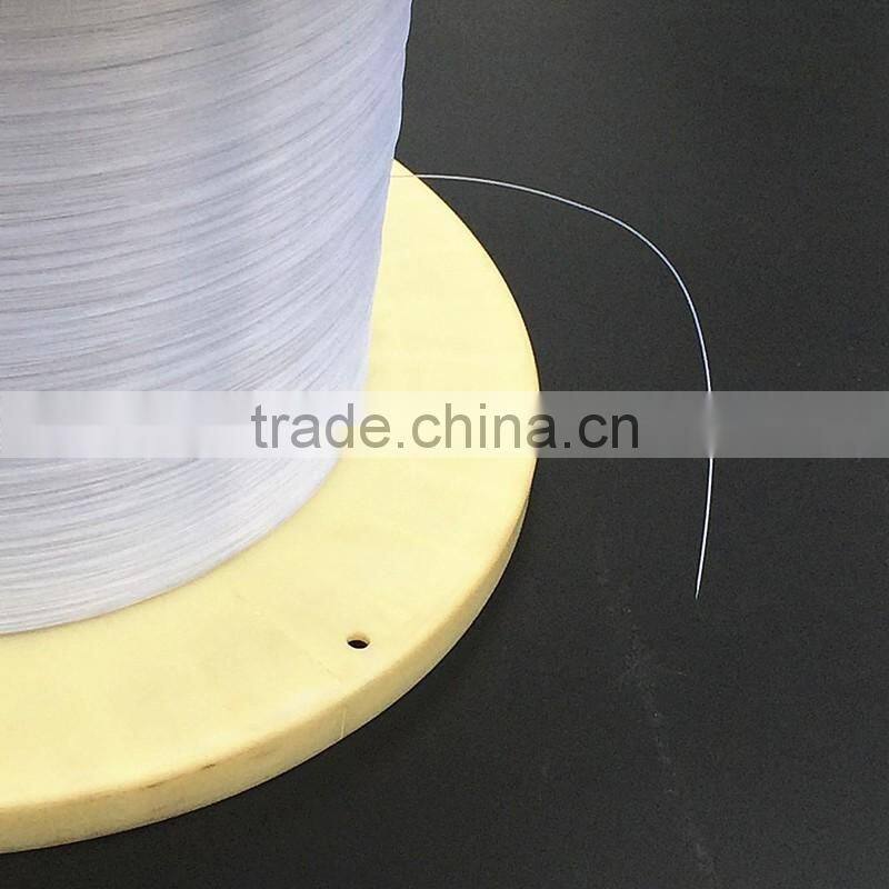0.68mm 100%polyester monofilament yarn for zipper