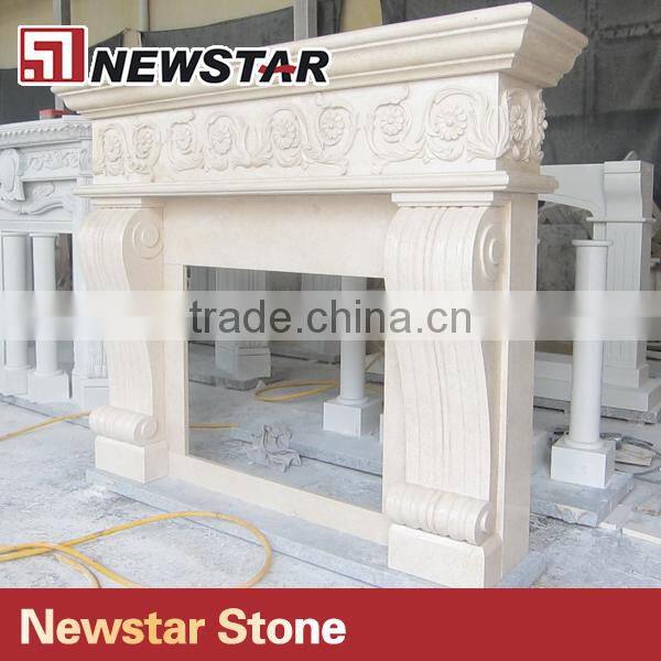 Newstar Stone marble fireplace