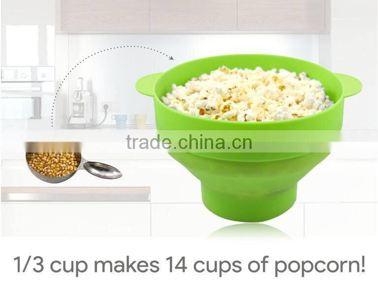 Silicone Collapsibel Popcorn Popper