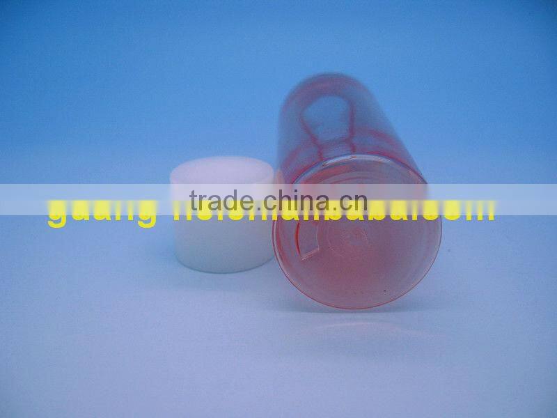 50ml environmental friendly airless transparent colorful plastic Cosmetic PLA bottle - 100% compostable