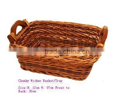 Rectangular Wicker Log Basket from Linyi