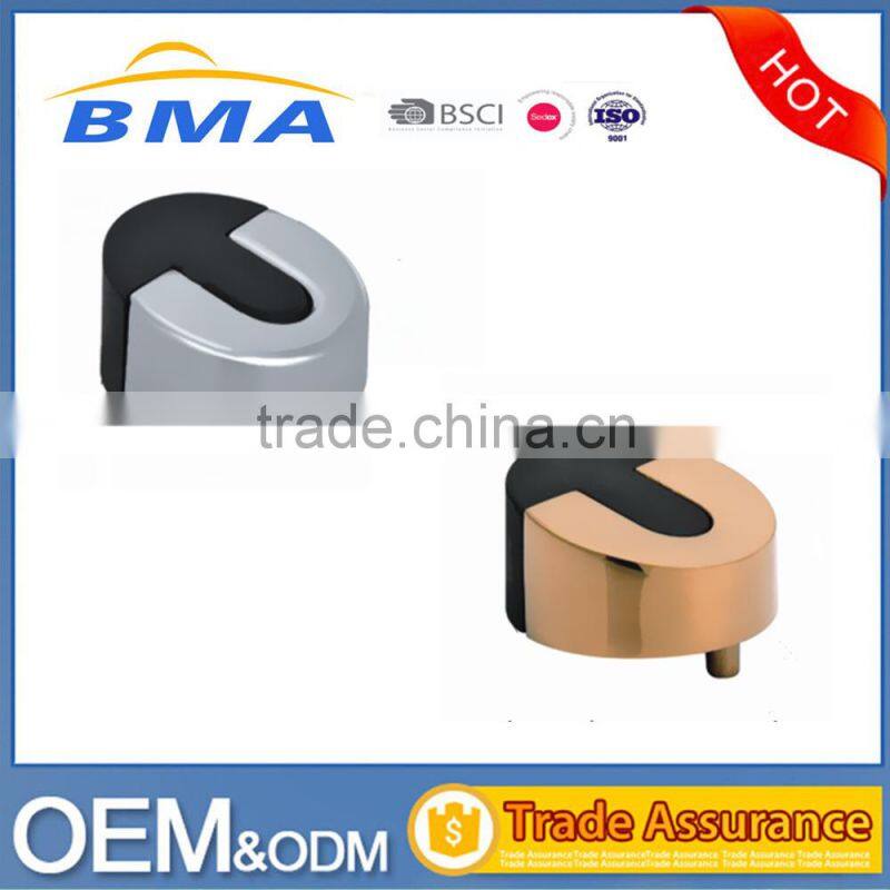 Gilded Floor Mounted Stainless Steel Magnetic Door Stop