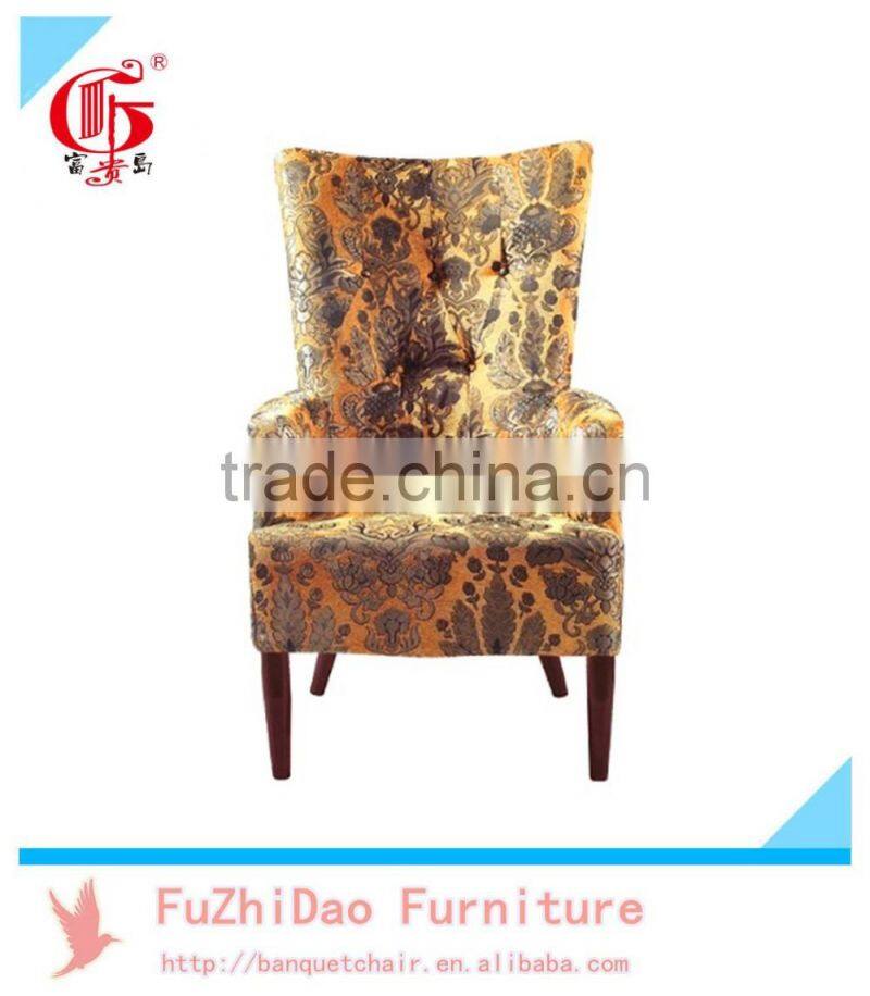 High density sponge classical dinning chair with modern dining room