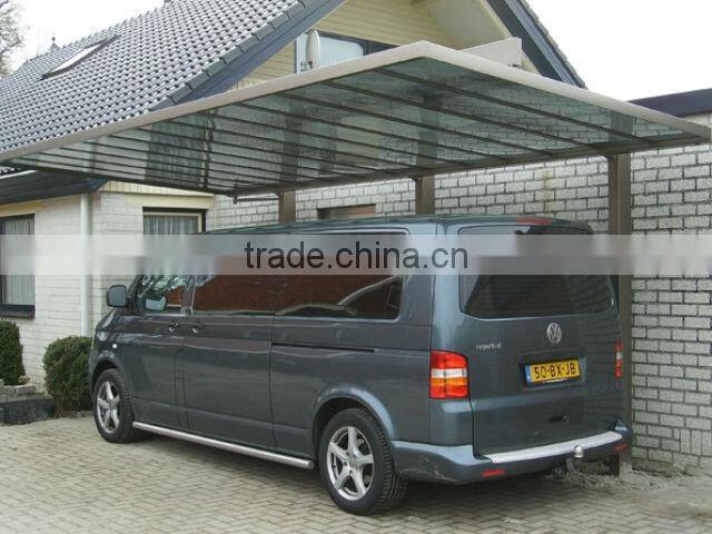 2017 Sigma weatherproof modern retractable free standing aluminum carport