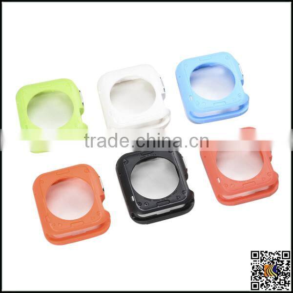 2015 new arrival colorful protective case for watch, TPU watch protective case