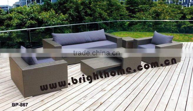 Leisure Sofa set BP-867 PE rattan wicker outdoor furniture