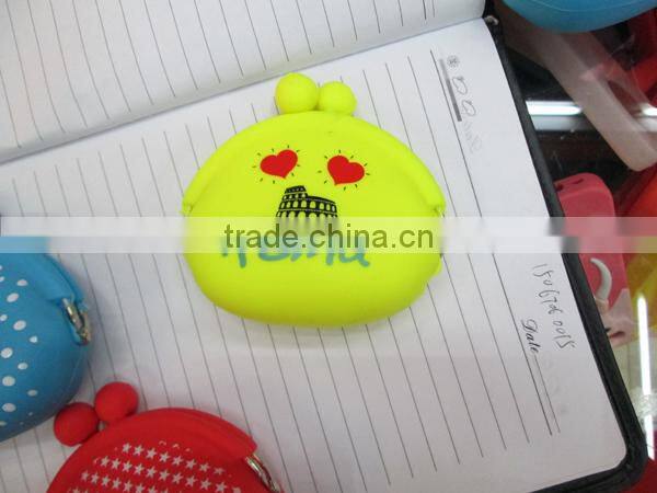 customized Funny imprinted silicone pouch