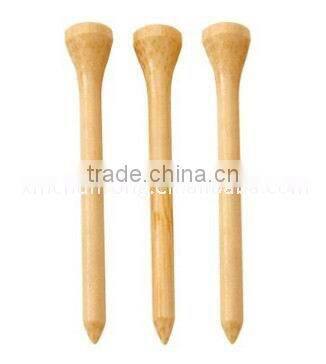 natural bamboo golf tees with your logo