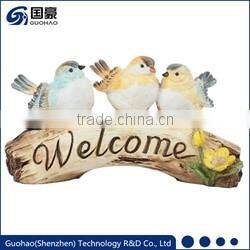 Attractive Welcome Labrador Puppies Statue