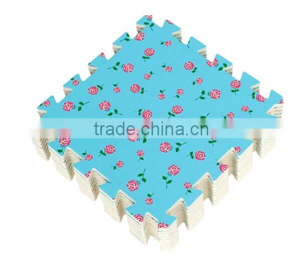 Any color durable waterproof non toxic high quality cheap eva baby room foam mat