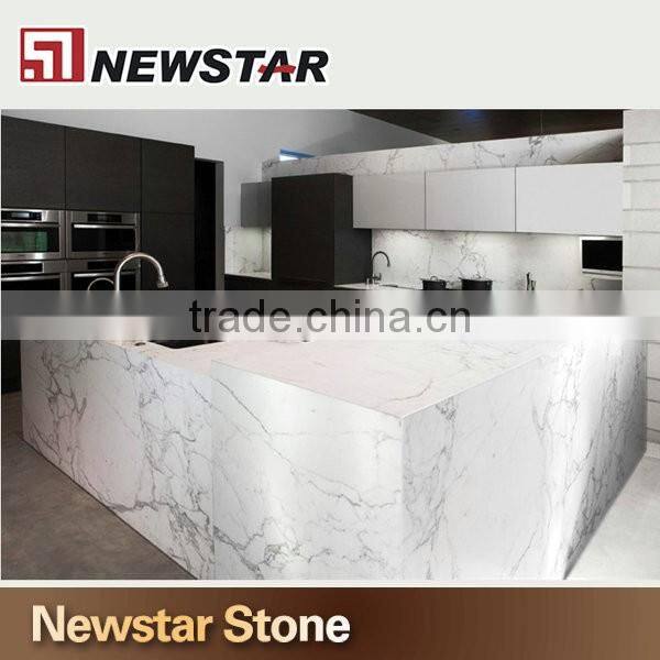Luxury marble kitchen countertop