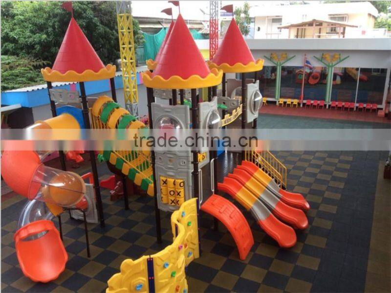 Castle Themed Playground Setused Outdoor Playground Equipment For Sale LT-2044F