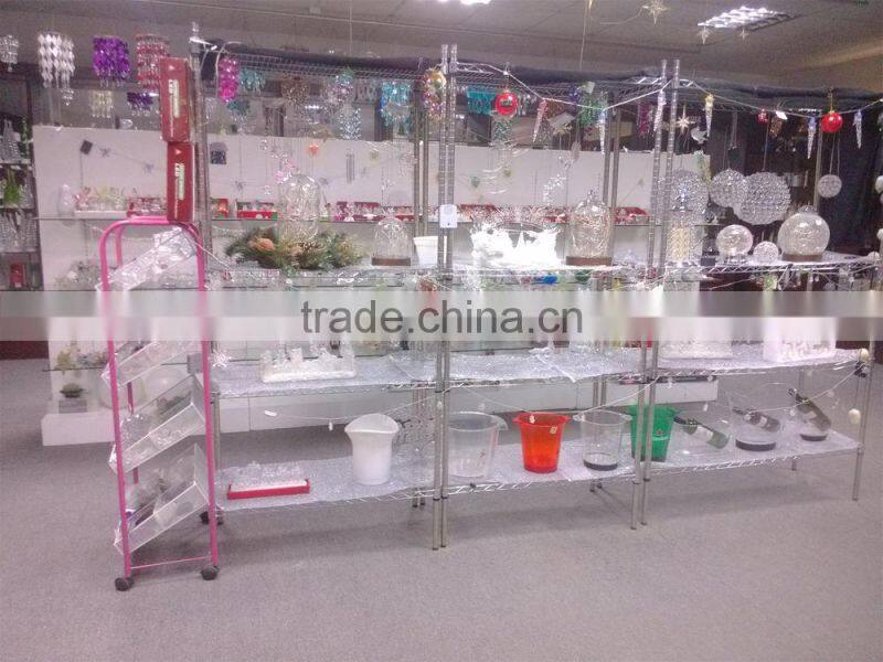 Acrylic angel with LED changing color with sliver wing angel