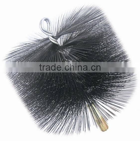 steel chimney brushes round head