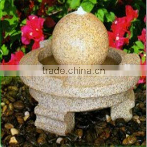 mini tabletop fountain made of granite