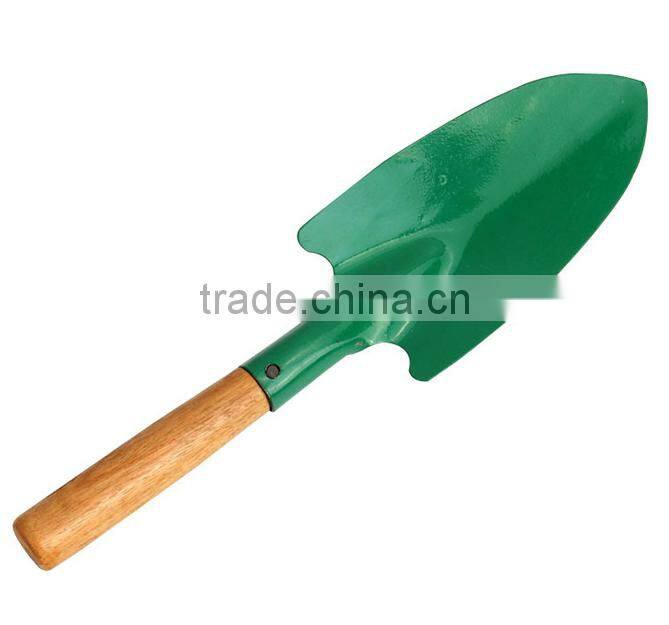 Garden tool wooden handle small garden shovel