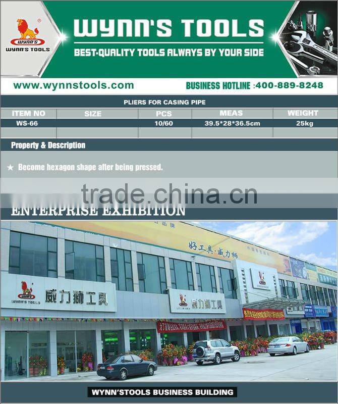PLIERS FOR CASING PIPE