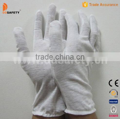 Interlock Buddy Elastic Cuff Cotton Working Gloves