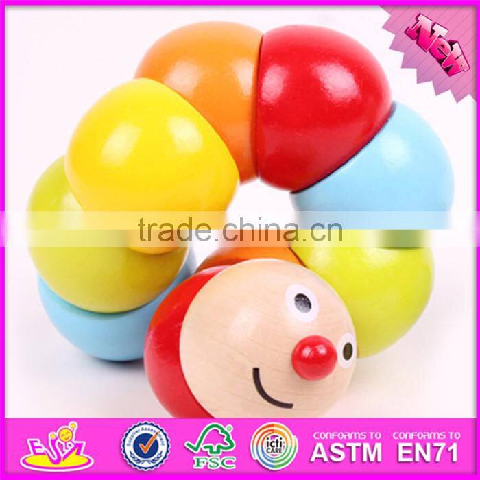 2016 new fashion funny children wooden diy puzzle toy W03B029