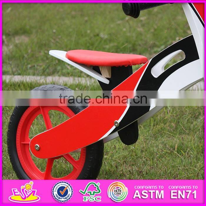 2016 new design preschool wooden balance bikes for toddlers W16C131