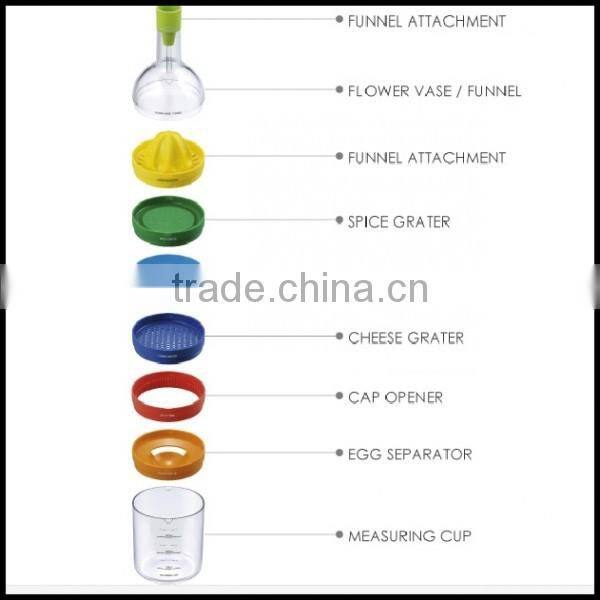 New hot Multi Slice Bottle Kitchen Tools Plastic Bin Multi Function Slice Grate Sift wholesale for sale factory