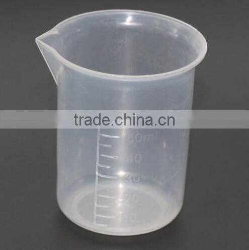 OEM plastic measuring cups for kitchen, 50ml liquid measuring cups