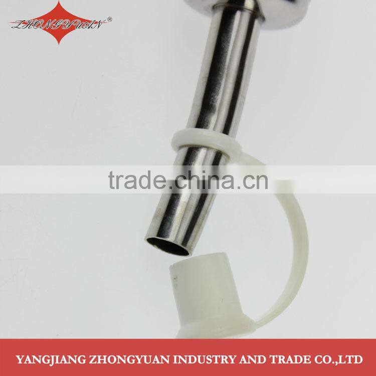 plastic wine bottle pourer with cap