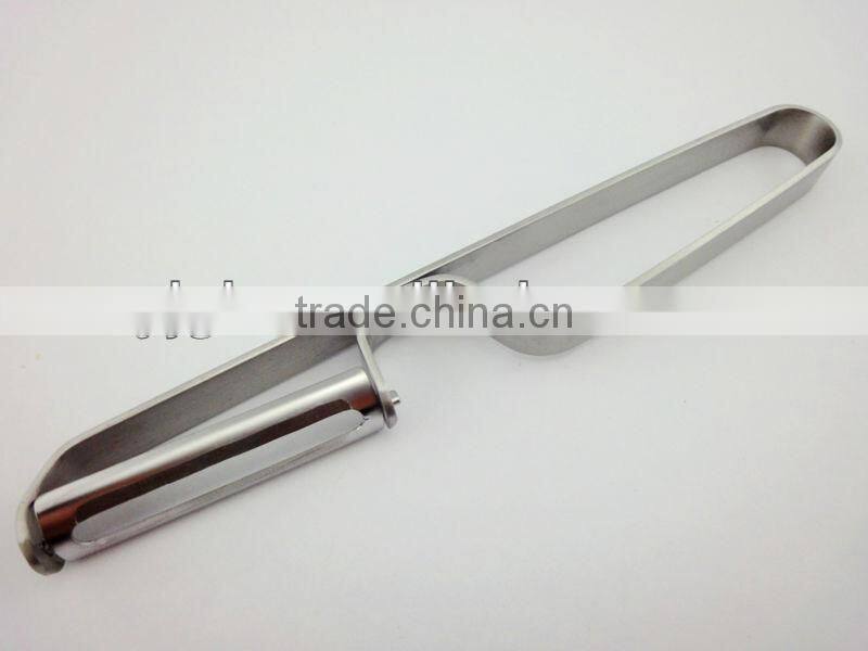 High quanlity 6 inch stainless steel swivel slicer Japanese peeler