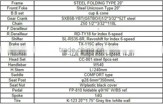 Folding Bicycle MINI bike Japanese Design Sale bicycles in Japan