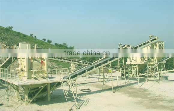 Hot Sale 300-350 TPH Stationary Crushing and Screening Plant for Limestone