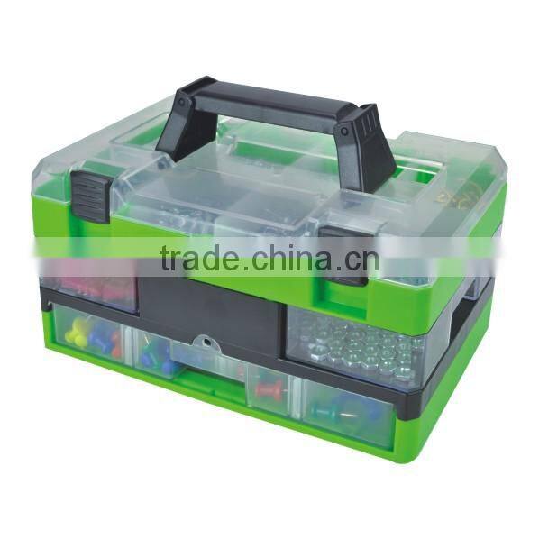 525pcs household hardware tool set in plastic case