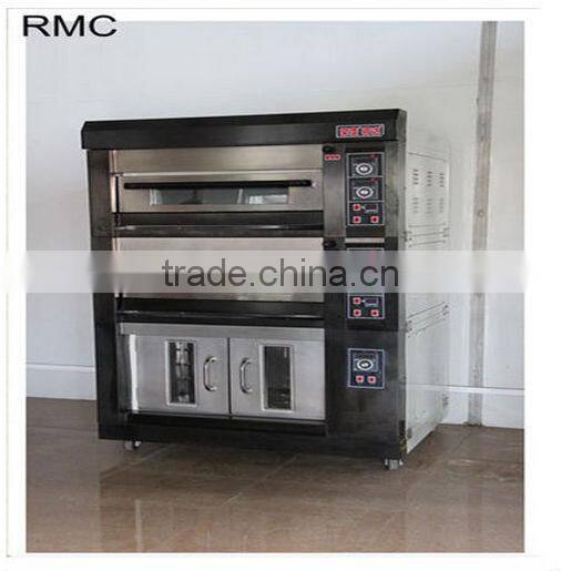 Black Ti- gold stainless steel gas combination oven
