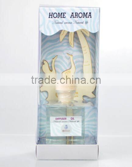Hot 50ml home glass reed diffuser,aroma fragrance oil set