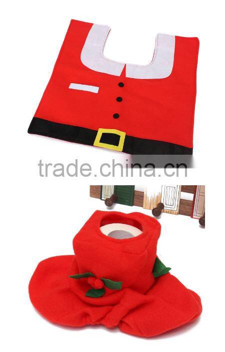 Christmas gift Christmas Santa disposable toilet seat cover paper manufacturers Bathroom Decoration/Ornament/Gift Set
