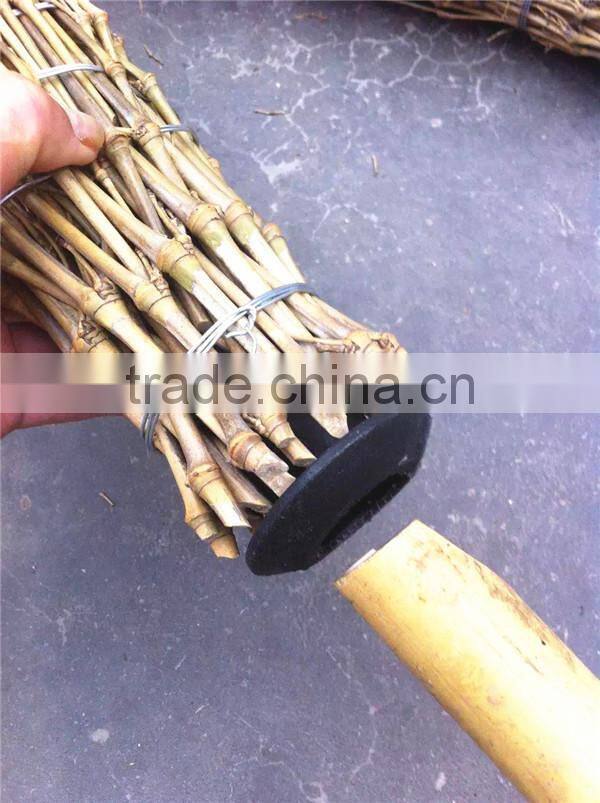 zhuping cheap bamboo besom with high quality bamboo besom