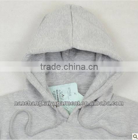 2013hot selling 100% cotton long hoodies printing